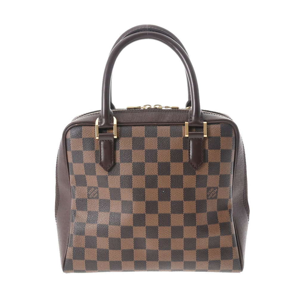 LOUIS VUITTON Damier Brera Brown Canvas Handbag